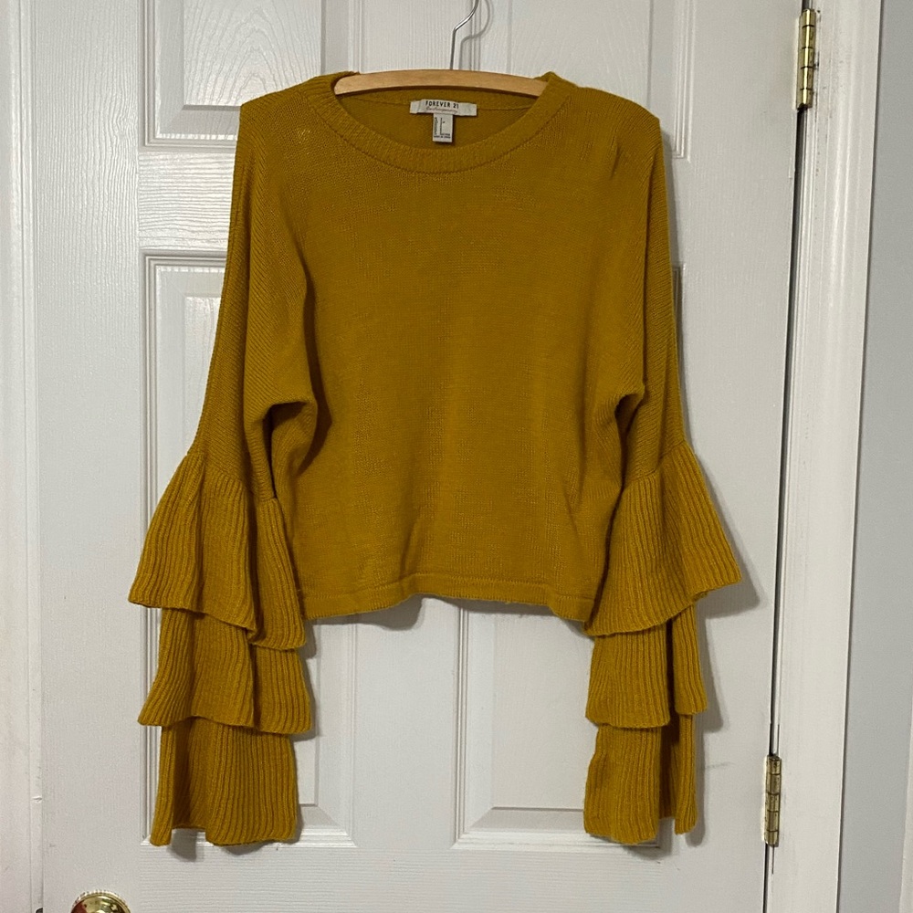 Forever 21 Sweater with Layered Sleeves